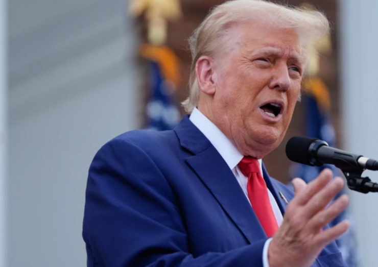 Tổng thống Mỹ Donald Trump. Ảnh: AP