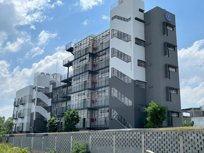 KTX của Trường ĐH Luật TPHCM có tổng đầu tư xây dựng hơn 26 tỉ đồng