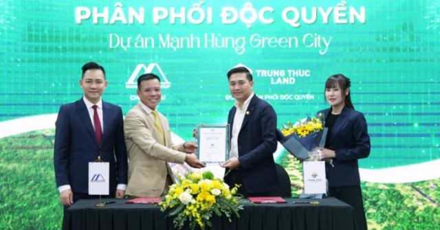 Trung Thực Land trở thành đơn vị phân phối độc quyền dự án Mạnh Hùng Green City