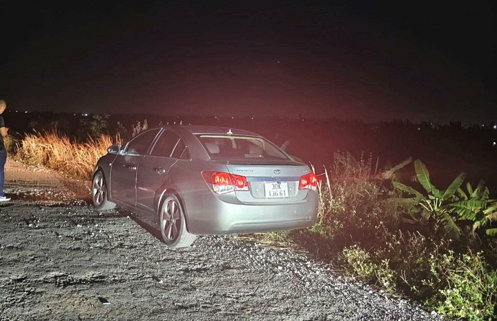 Ngô Duy Thăng tử vong trong xe.