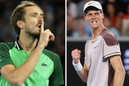 Chung kết tennis đỉnh cao: Sinner đấu kinh điển Medvedev, Sabalenka đọ sức Rybakina