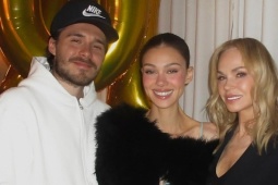 Brooklyn Beckham mừng sinh nhật mẹ vợ giữa lúc xa lánh gia đình ruột