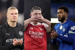 Nóng rực bảng xếp hạng Ngoại hạng Anh: Arsenal bỏ xa Man City, Chelsea lo văng khỏi top 5