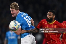 Kết quả bóng đá Napoli - Lecce: Hojlund tỏa sáng, ngược dòng ngoạn mục (Serie A)