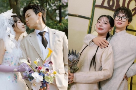 Hai chuyện tình nghệ sĩ cưới quản lý gây xôn xao showbiz Việt