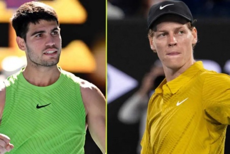 Alcaraz đứt chuỗi bất bại năm 2026, Sinner khẳng định vị thế "Vua sân cứng" mới