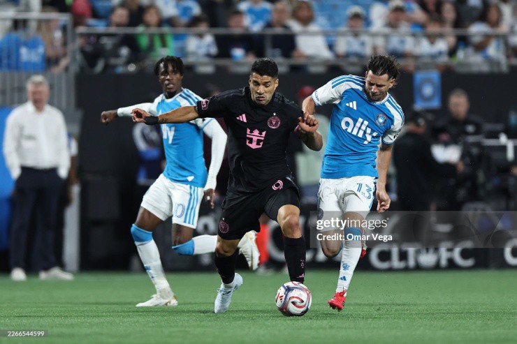 Inter Miami hòa bất lực trong ngày vắng Messi