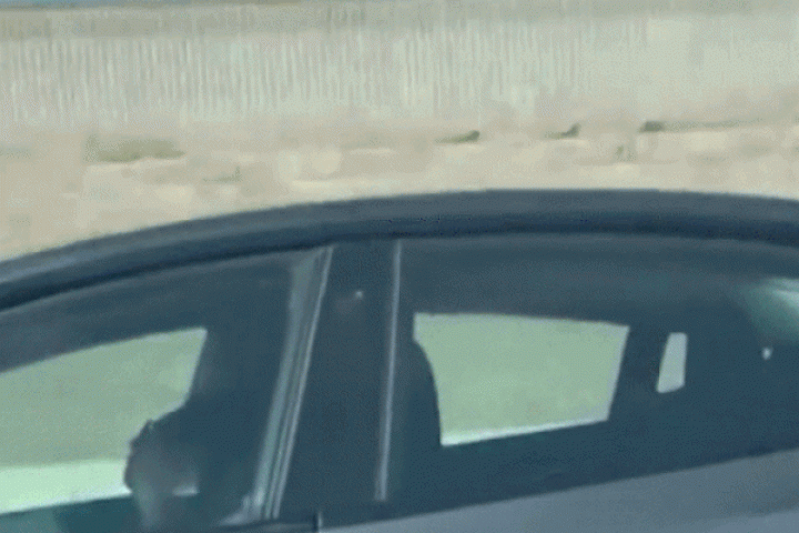 Tài xế xe Tesla nằm ngủ mặc ôtô tự lái trên cao tốc