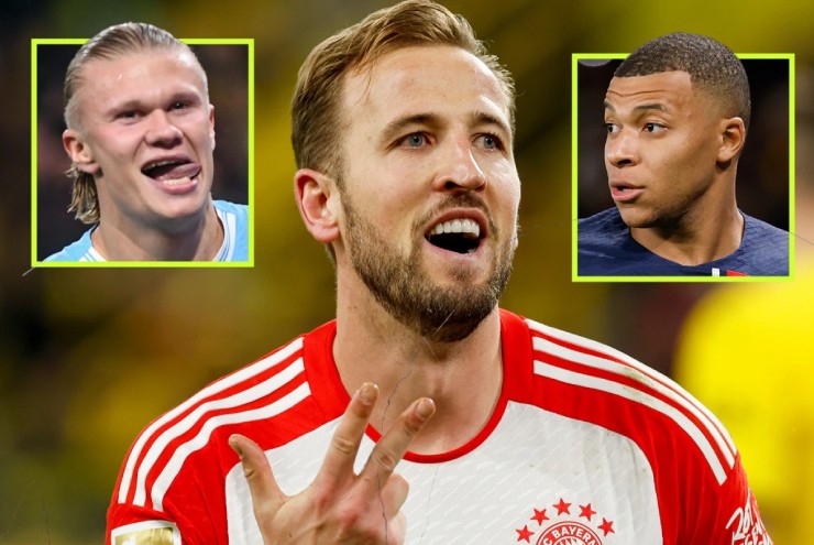 Đua Chiếc giày vàng châu Âu ngã ngũ sớm, Haaland - Mbappe "đầu hàng" Kane?