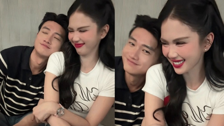 Ảnh sao 16/3: Quốc Trường tình tứ tựa đầu lên vai Ngọc Trinh - 1