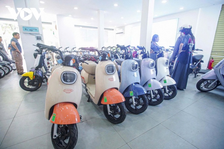 Xe máy điện hiện cũng khá đa dạng về mẫu mã, giá thành.