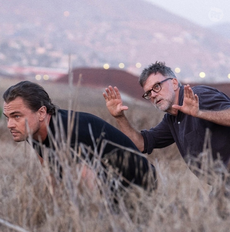 Paul Thomas Anderson và Leonardo DiCaprio trong "Trận chiến sau trận chiến".