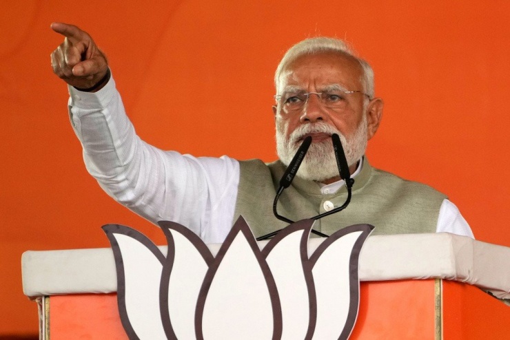 Thủ tướng Ấn Độ Narendra Modi. (Ảnh: AP)