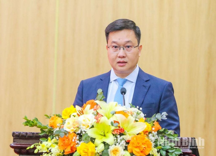 Ông Trần Đăng Quỳnh, Phó Bí thư Tỉnh ủy Ninh Bình. Ảnh: Báo Ninh Bình