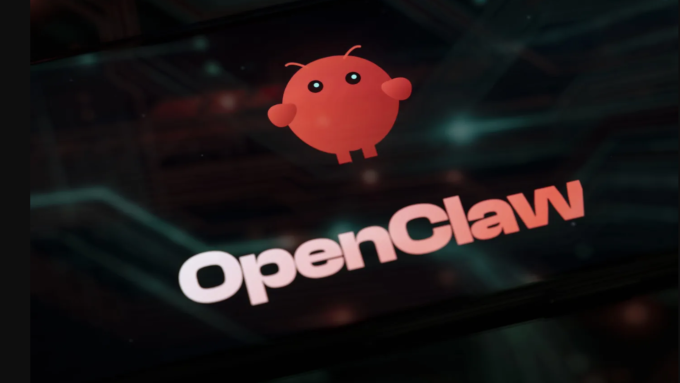 Logo OpenClaw trên màn hình máy tính. Ảnh: Techradar