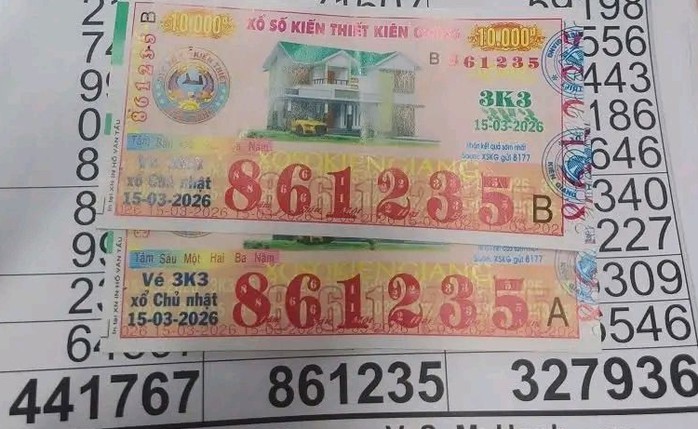 Giải độc đắc của vé số Kiên Giang trúng tại tỉnh Tây Ninh