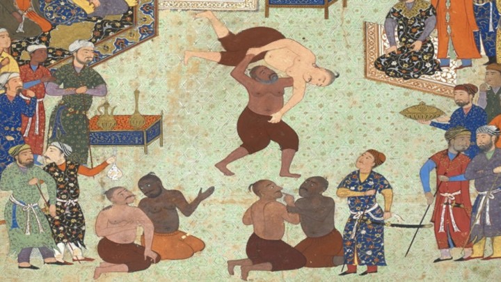 Đấu vật Iran gắn liền với lịch sử Ba Tư cổ đại. (Nguồn: Iran Press)