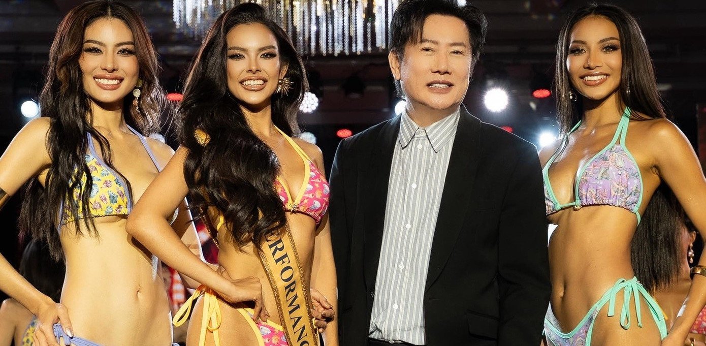 Thí sinh trong phần thi áo tắm.