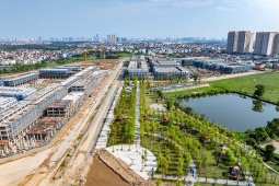 Cận cảnh đường nối đường Hoàng Quốc Việt kéo dài: Toạ độ vàng của nhà phố phía Tây Thủ đô