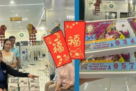 Mua vé số lúc chờ nhổ răng, người đàn ông trúng độc đắc 8 tỉ đồng