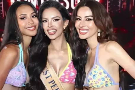 Thí sinh Hoa hậu Hòa bình Thái Lan thi áo tắm