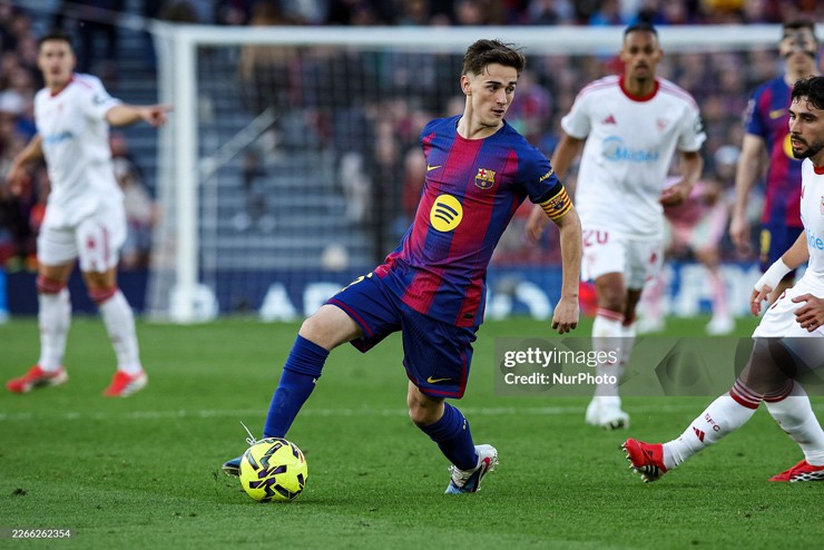 Tiền vệ Gavi trở lại ở trận gặp Sevilla