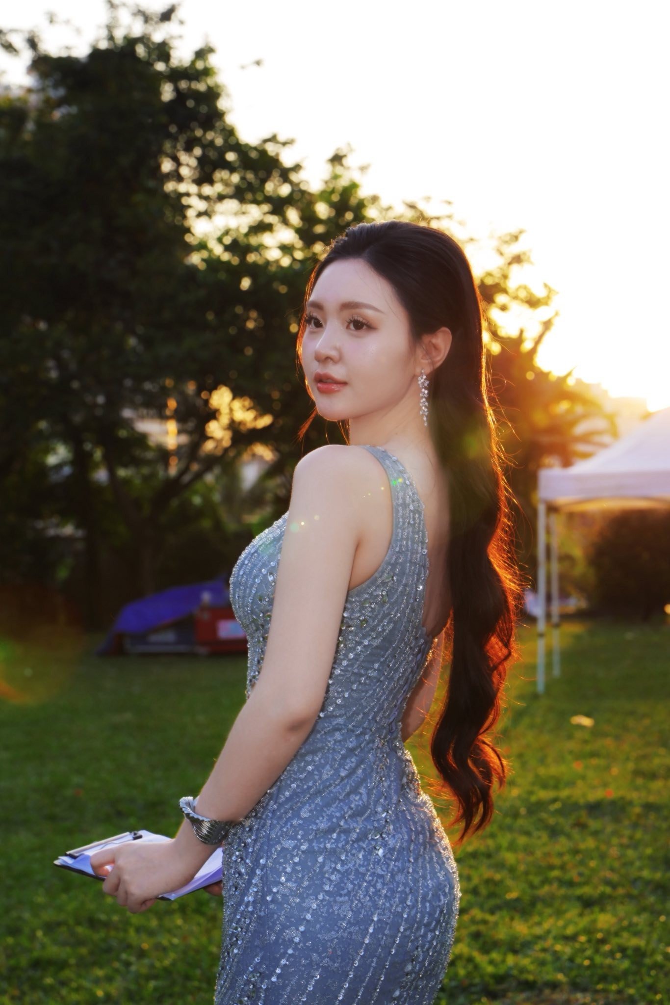 Với khả năng ăn nói thông minh, duyên dáng, Khánh Như từng đảm nhận vai trò MC cho nhiều sự kiện.