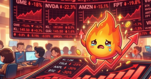 Cổ phiếu dầu khí: Bắt đáy thành “bắt dao rơi”, đầu tư 100 triệu đồng, lỗ ngay 30 triệu đồng