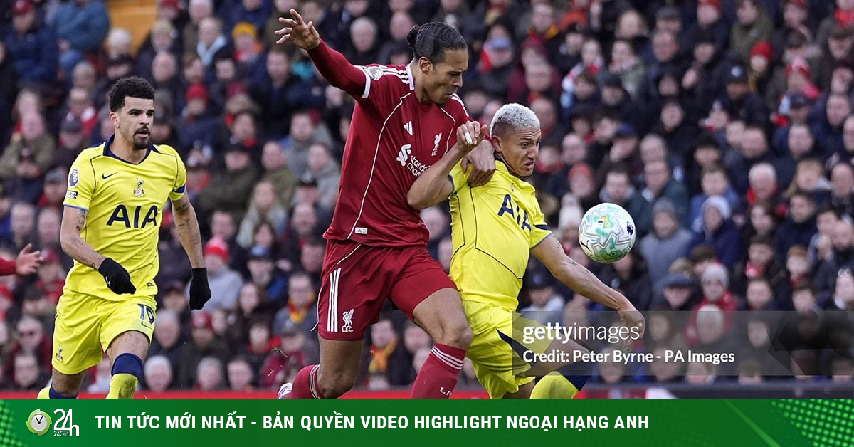 Kết quả bóng đá Liverpool - Tottenham: Richarlison định đoạt, cú sốc phút 90 (Ngoại hạng Anh)