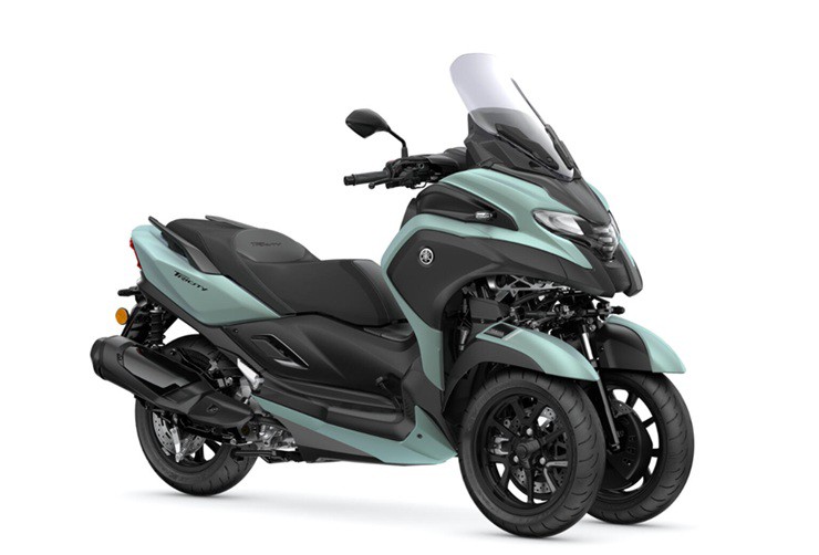 Yamaha Tricity 300 2026 ra mắt, trang bị túi khí an toàn như ô tô - 3