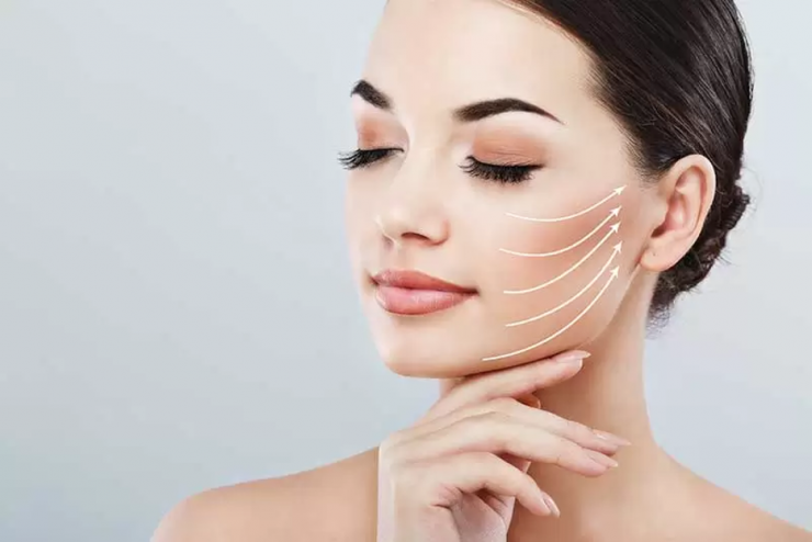 Vùng mặt thường là nơi dễ tích tụ mỡ thừa và xuất hiện dấu hiệu chảy xệ sớm nhất.