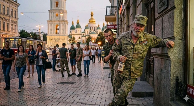 Tướng Mỹ say xỉn ở thủ đô Ukraine và làm mất các tài liệu mật - 1