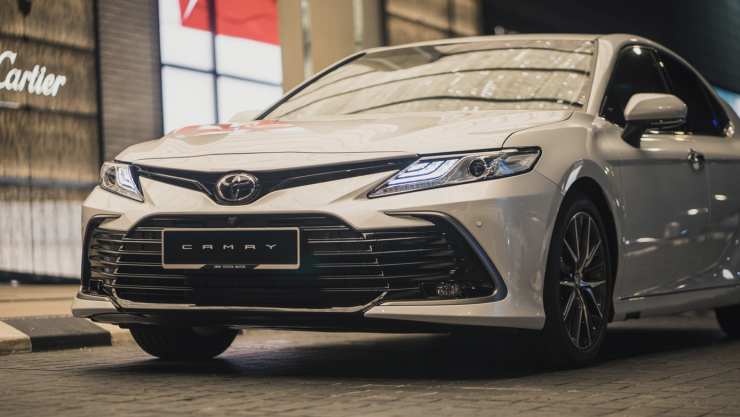 Các xe Toyota Camry trong danh sách triệu hồi thuộc bản facelift của thế hệ thứ 8.