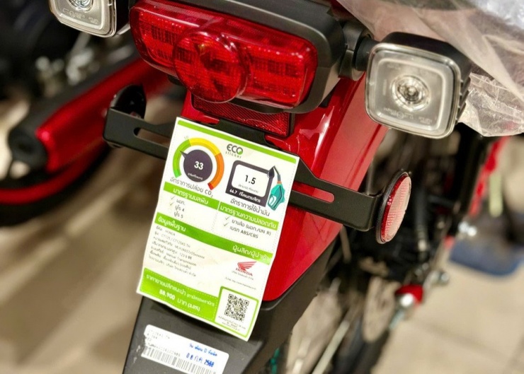 Chiếc xe Honda CT125 nhập Thái của anh Dũng lúc mới đưa về Việt Nam và chưa lắp biển số. Ảnh: NVCC.