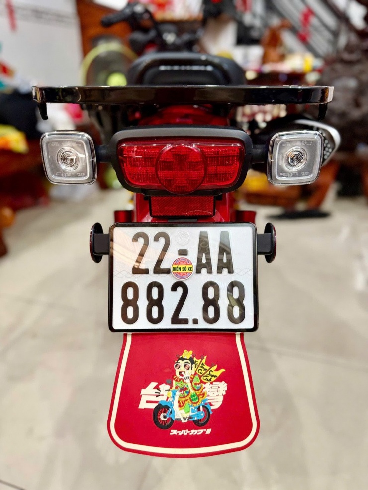 Biển số VIP được anh Dũng săn được trong phiên đấu giá. Ảnh: NVCC.