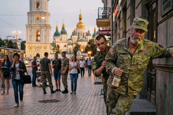 Tướng Mỹ say xỉn ở thủ đô Ukraine và làm mất các tài liệu mật