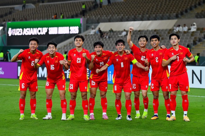 Lê Phát (số 2) tại Giải U23 châu Á 2026