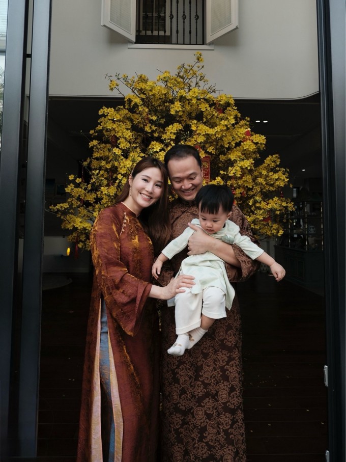 Gia đình nhỏ của Diễm My 9X.