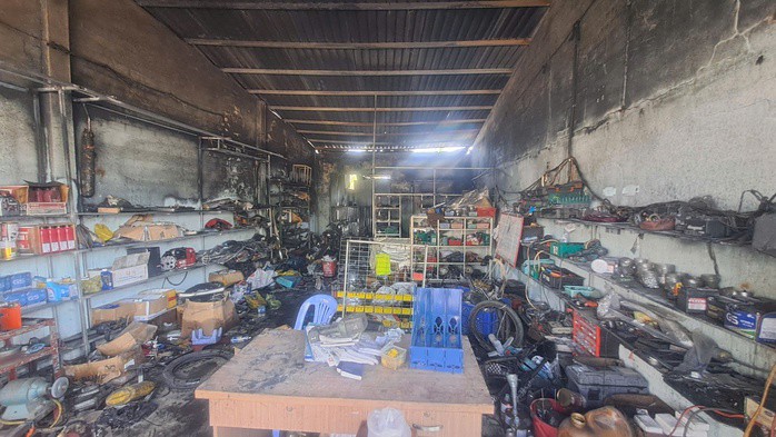 Hiện trường vụ cháy