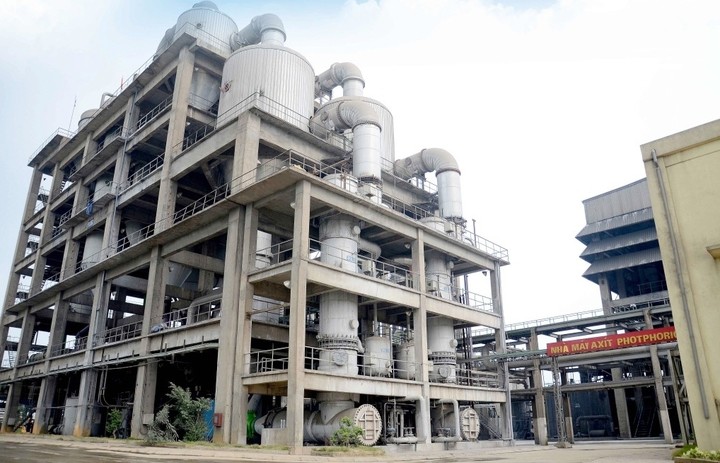 Tổ hợp nhà máy hóa chất Đức Giang - Lào Cai tại Tằng Loỏng. (Ảnh: DGC)