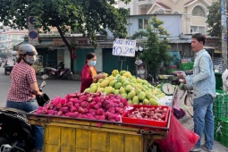 Dưa hấu, xoài vào mùa, giá rẻ bất ngờ