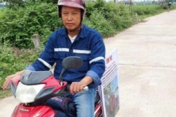 Con trai ở Hà Tĩnh dán thông báo “tìm mẹ” lên xe máy cũ, rong ruổi khắp nơi suốt hơn một tháng