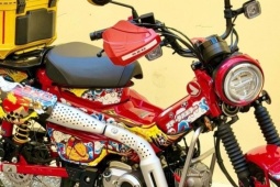 Honda CT125 độ theo phong cách 'cải lương' độc nhất của chủ xe Sài Gòn