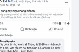 Facebook ông Hoàng Hoa Trung biến mất, dự án "Nuôi em" lại "nóng"