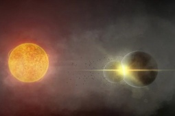 Điều xảy ra với Trái Đất 4,5 tỉ năm trước vừa lặp lại giữa trời?