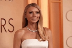 Gwyneth Paltrow gặp sự cố ở Oscar khi diện váy xẻ bạo