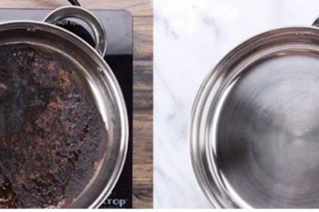 Mẹo làm sạch đáy nồi, chảo bị cháy khét nhanh chóng