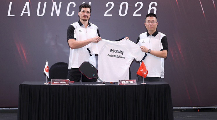 Ngôi sao Robert Stirling khoác áo CLB Pickleball của Việt-Nam