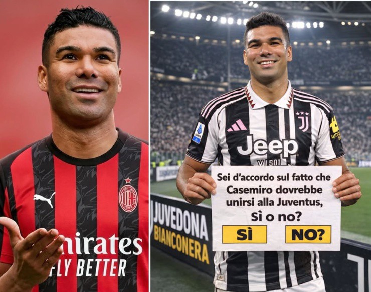 AC Milan và Juventus được mời gọi chiêu mộ Casemiro