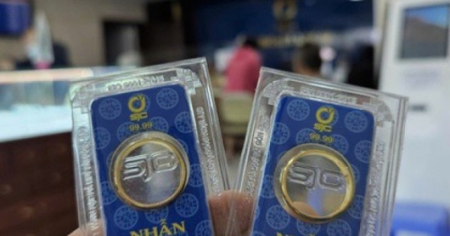 Cuối ngày 17-3, nhiều thương hiệu nâng giá vàng...